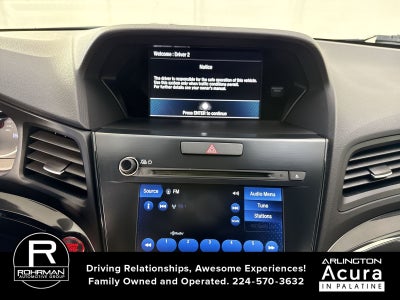2019 Acura ILX w/Technology/A-Spec Pkg