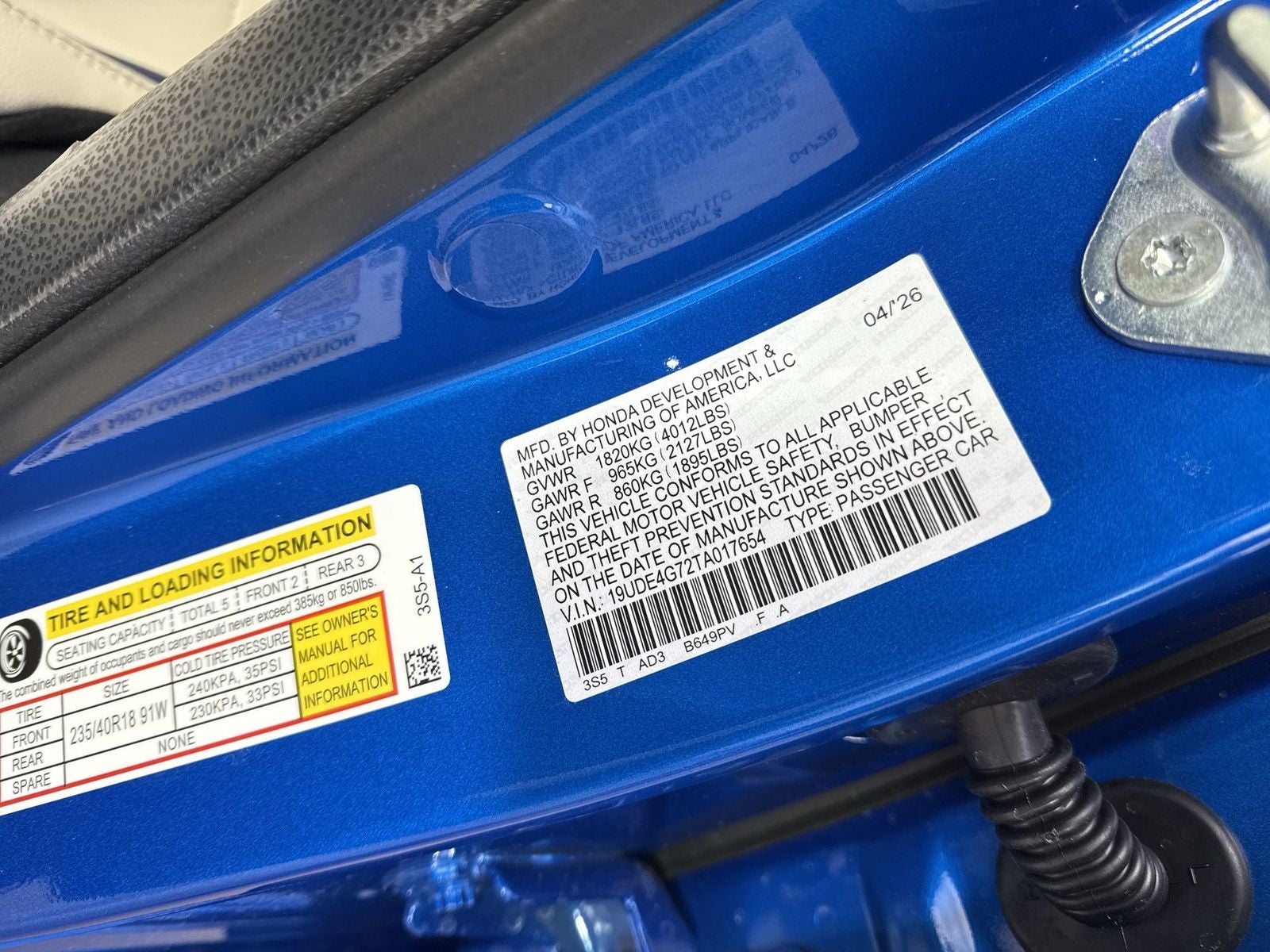2026 Acura Integra FWD A-Spec with Technology