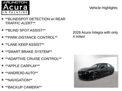 2026 Acura Integra FWD A-Spec with Technology