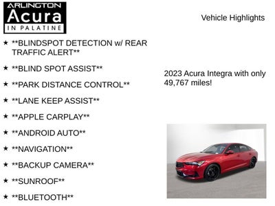 2023 Acura Integra A-SPEC TECH 6MT