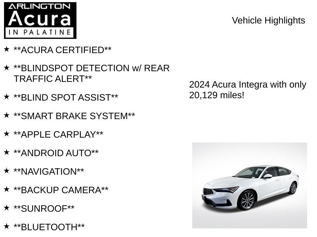 2024 Acura Integra Base - Photo 7
