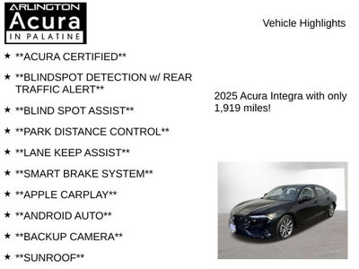 2025 Acura Integra CVT