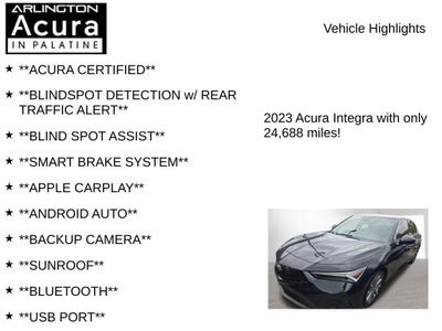 2023 Acura Integra CVT