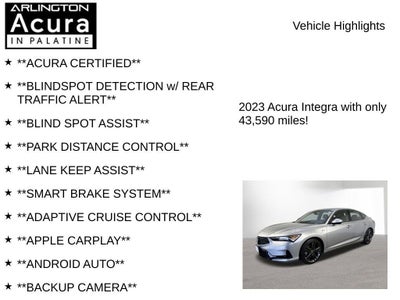 2023 Acura Integra A-SPEC