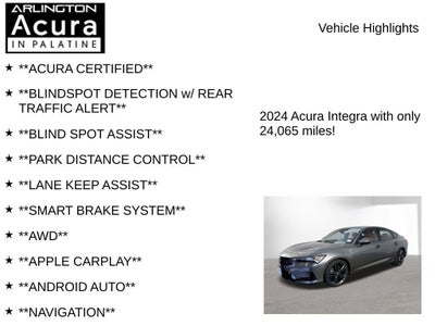 2024 Acura Integra A-SPEC