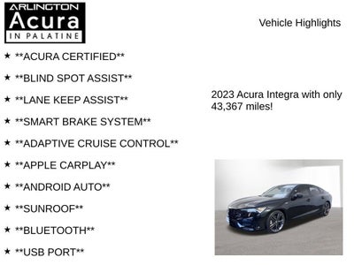 2023 Acura Integra A-SPEC TECH CVT