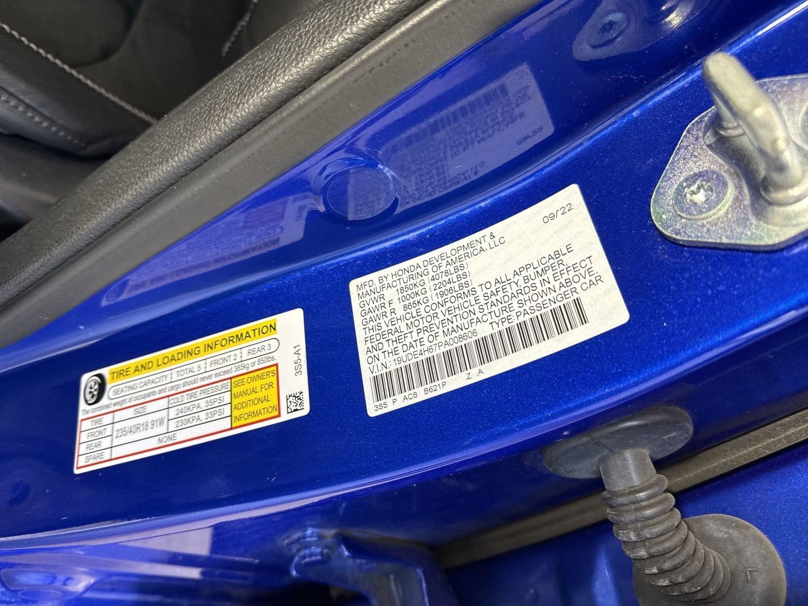 2023 Acura Integra A-SPEC TECH CVT