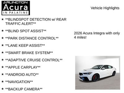 2026 Acura Integra FWD TYPE S