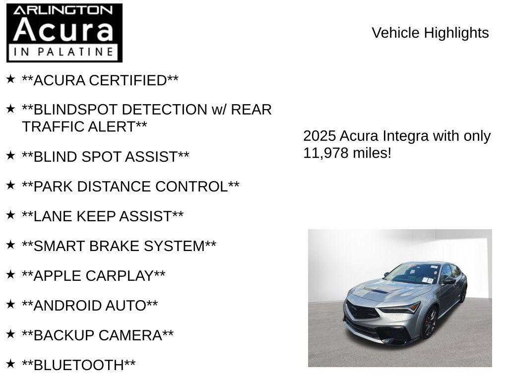 2025 Acura Integra Type S