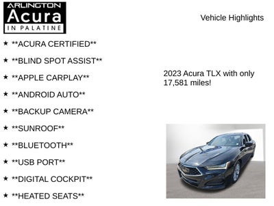 2023 Acura TLX FWD