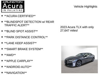2023 Acura TLX SH-AWD A-SPEC