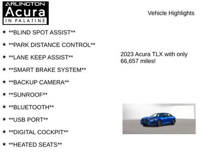 2023 Acura TLX SH-AWD A-SPEC