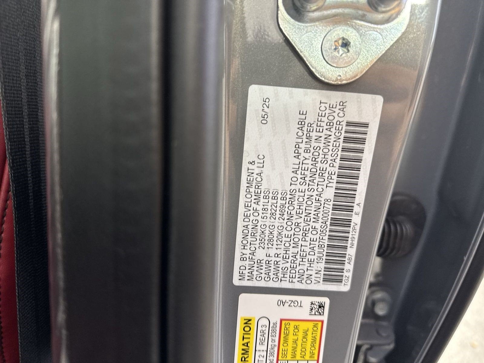 2025 Acura TLX TYPE S
