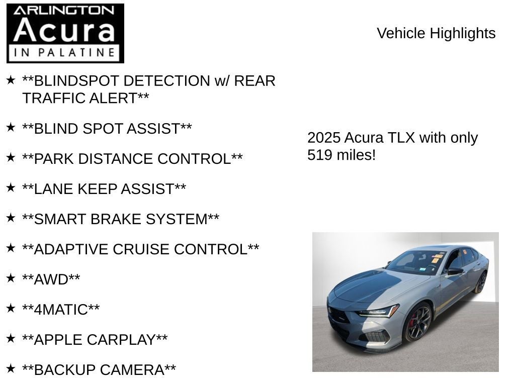 2025 Acura TLX Type S