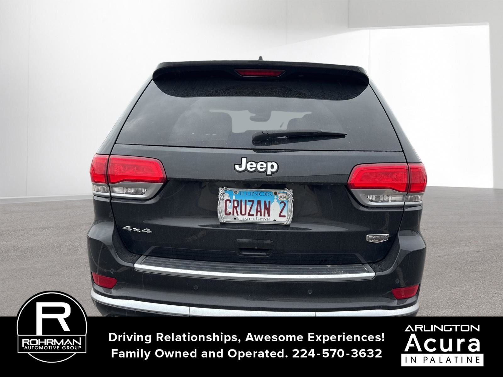 2017 Jeep Grand Cherokee Summit