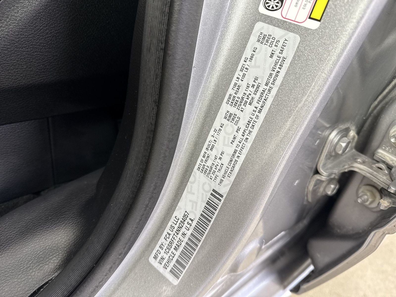 2022 RAM 1500 Big Horn