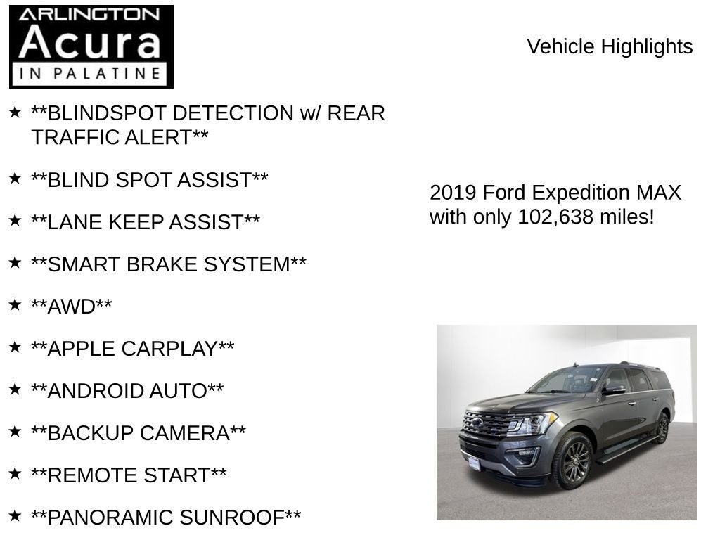 2019 Ford Expedition Max Limited