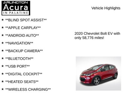 2020 Chevrolet Bolt EV Premier