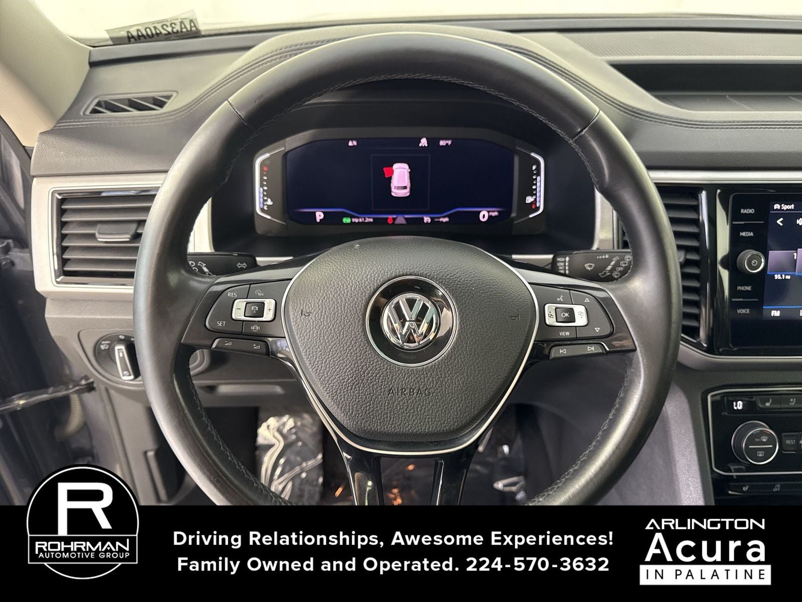 2019 Volkswagen Atlas 3.6L V6 SEL Premium