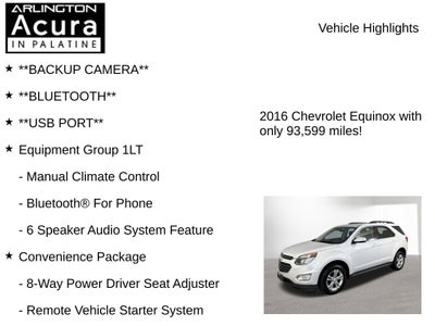 2016 Chevrolet Equinox LT