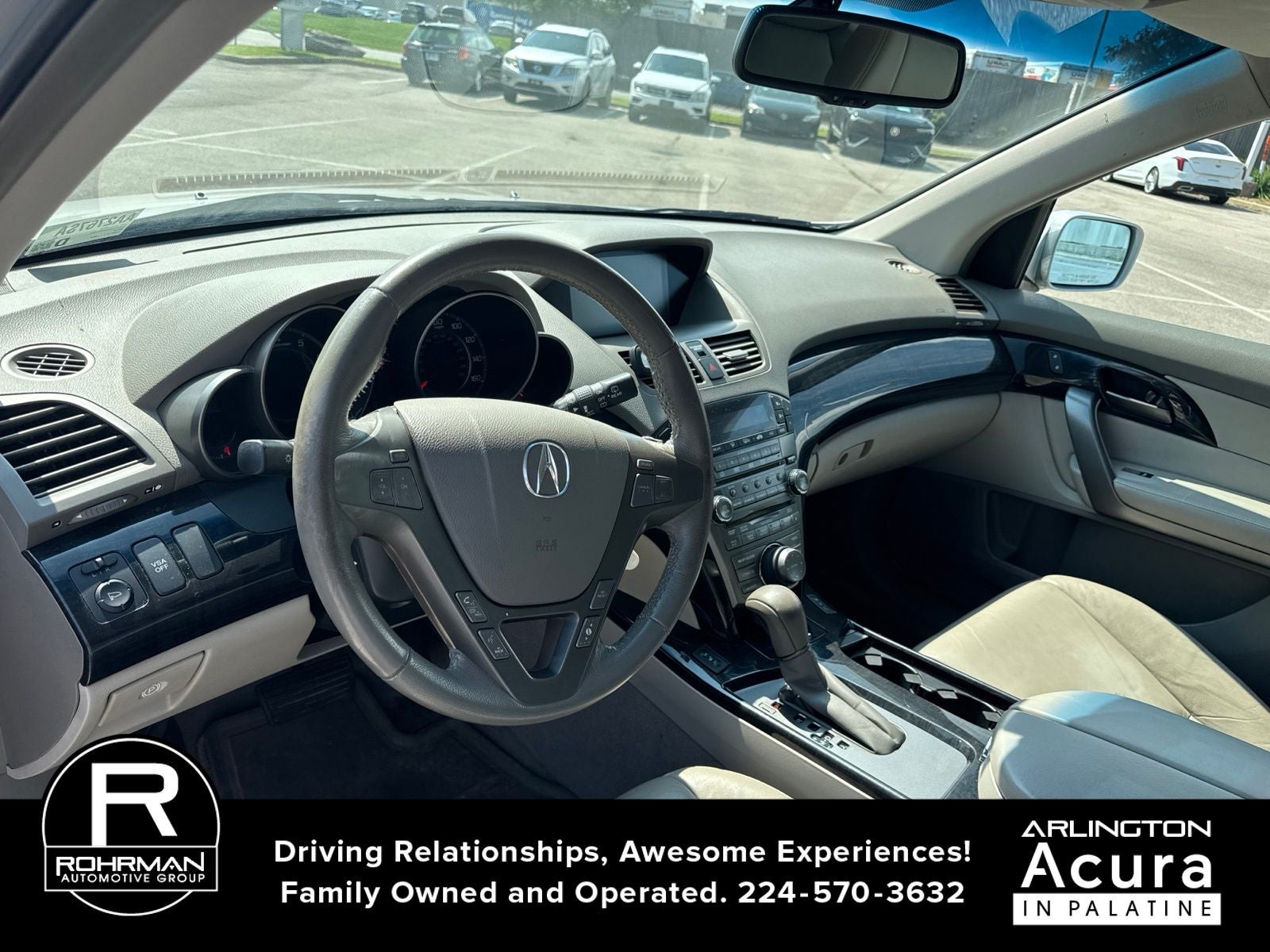 Used 2009 Acura MDX Technology & Entertainment Package with VIN 2HNYD28409H511964 for sale in Palatine, IL
