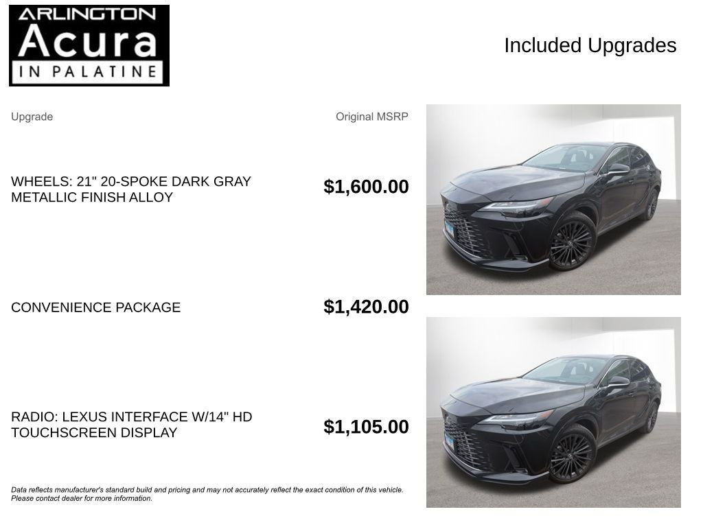 2024 Lexus RX RX 350