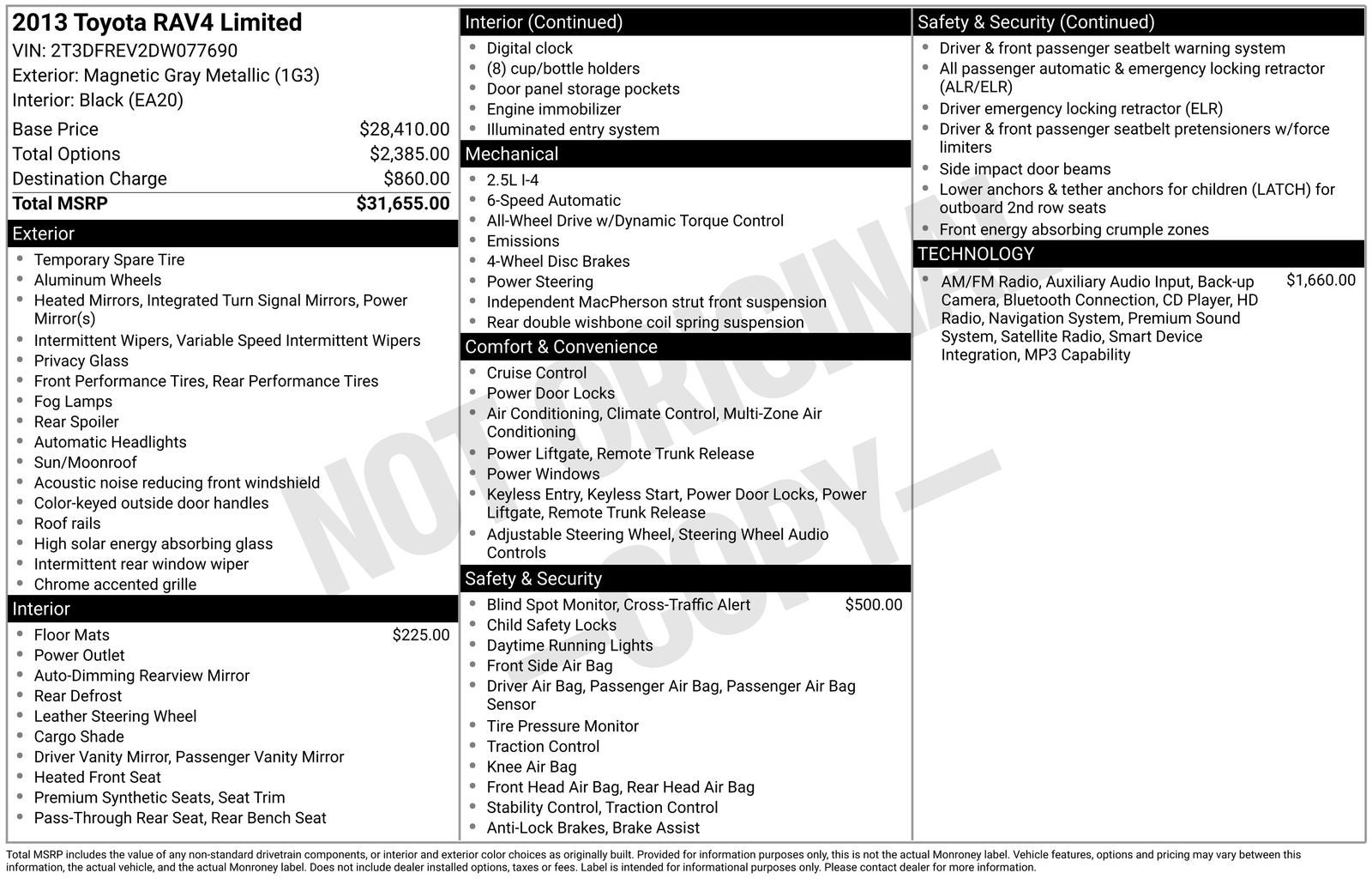 2013 Toyota RAV4 Limited