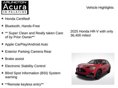 2025 Honda HR-V Sport