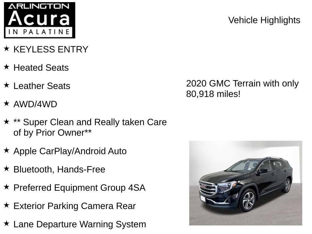 2020 GMC Terrain SLT