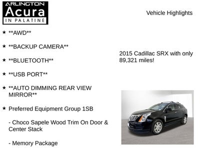 2015 Cadillac SRX Luxury Collection