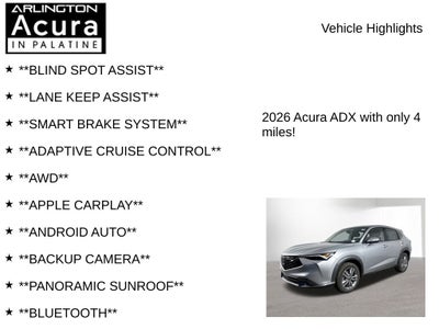 2026 Acura ADX AWD