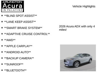 2026 Acura ADX AWD