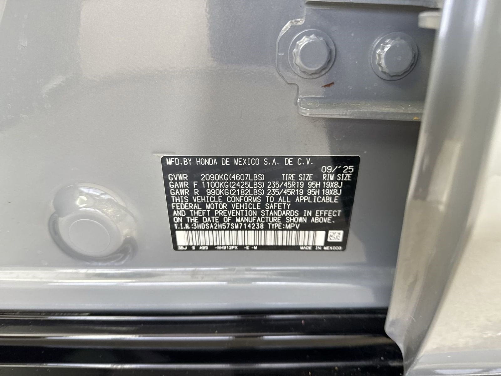 2025 Acura ADX w/A-Spec Package