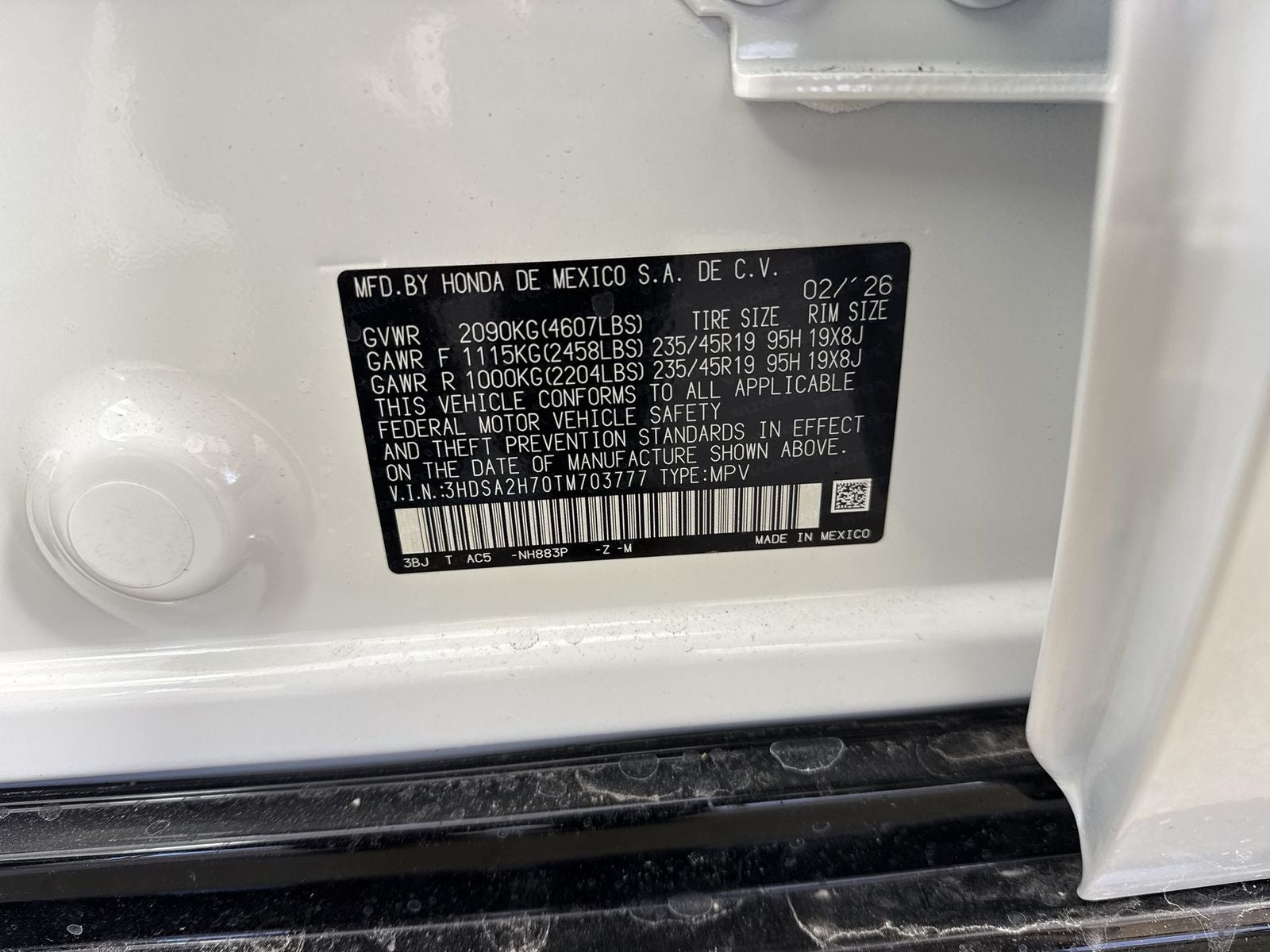 2026 Acura ADX A-Spec with Advance Package AWD