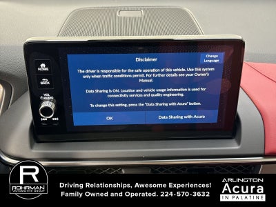 2026 Acura ADX A-Spec with Advance Package AWD