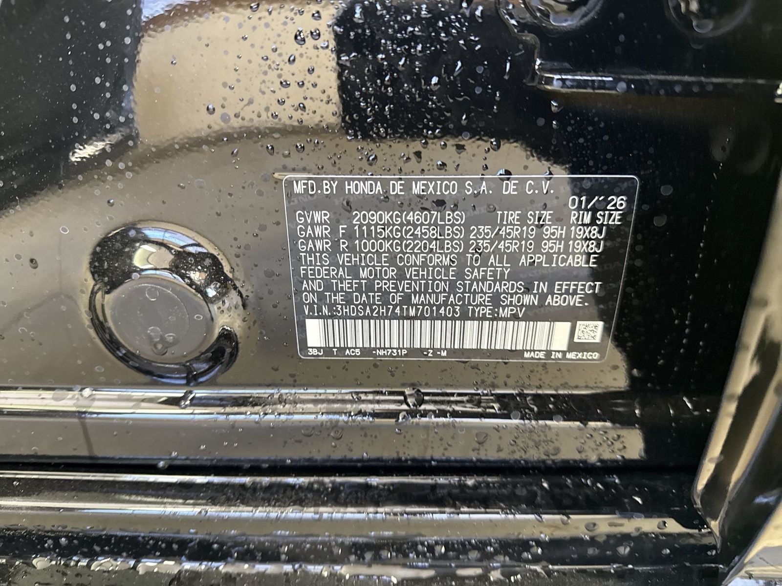 2026 Acura ADX A-Spec with Advance Package AWD