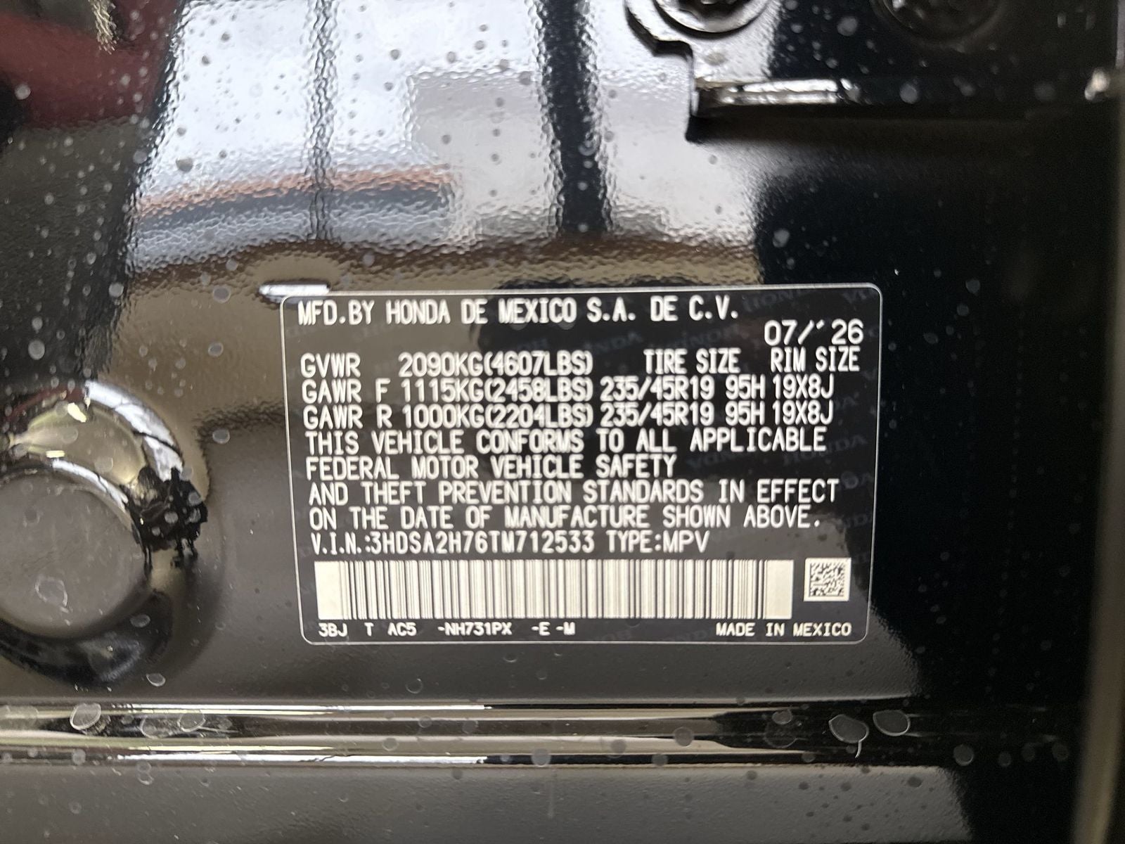 2026 Acura ADX A-Spec with Advance Package AWD