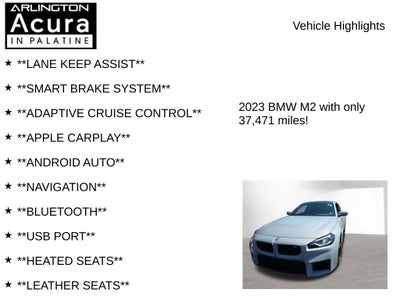 2023 BMW M2 Coupe