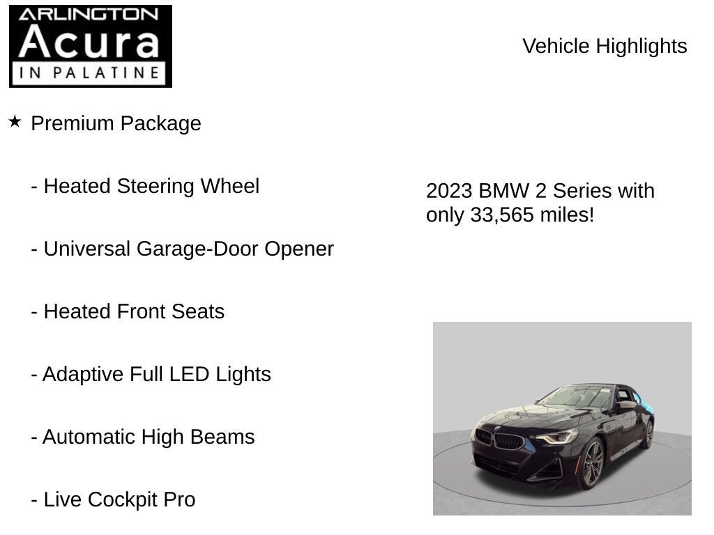 2023 BMW 2 Series M240i xDrive