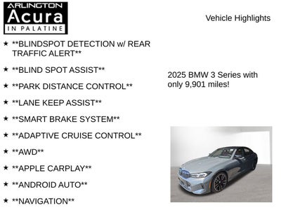 2025 BMW 3 Series M340i xDrive