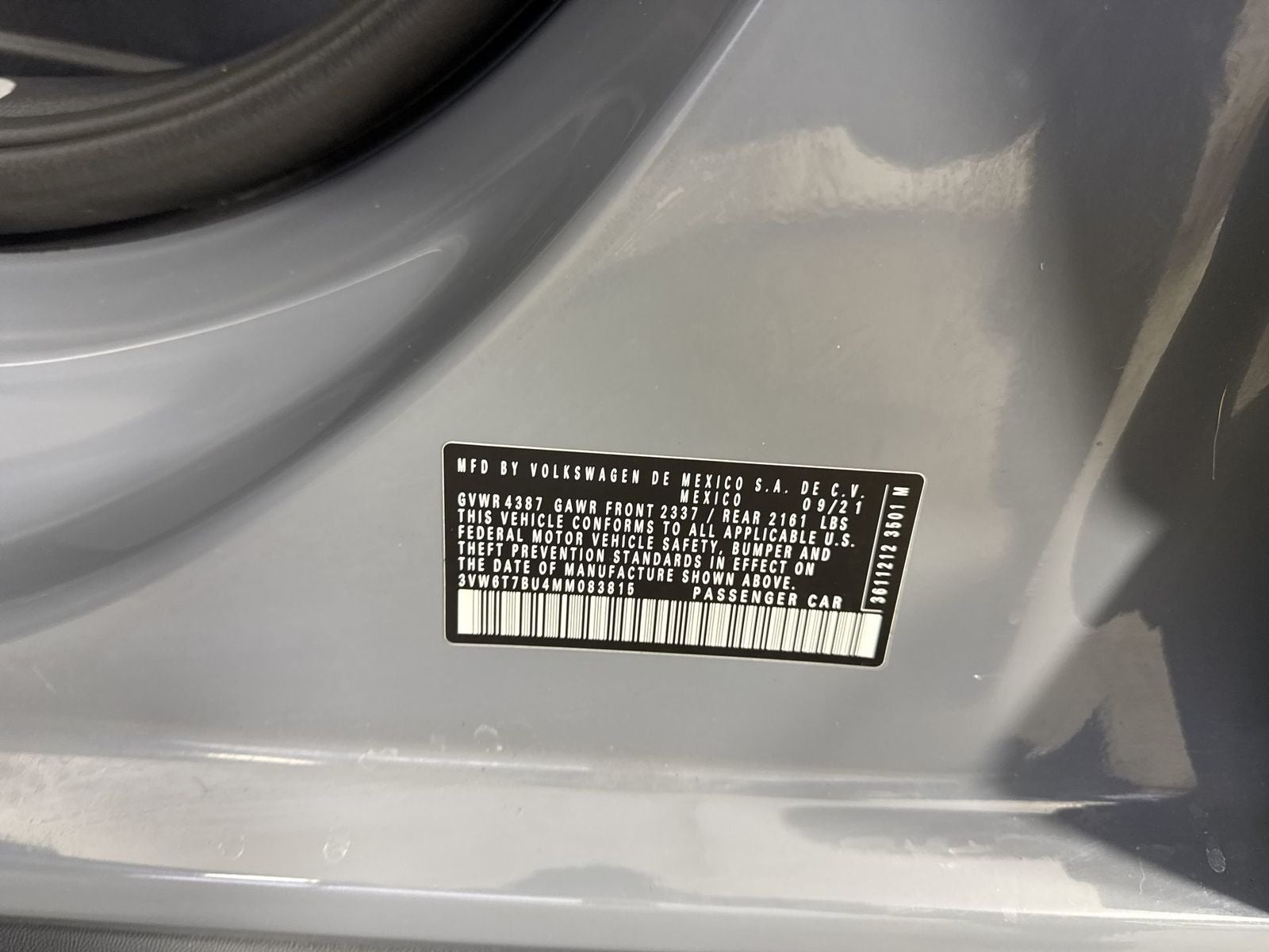 2021 Volkswagen Jetta GLI S