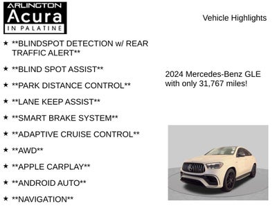 2024 Mercedes-Benz GLE AMG® GLE 63 S