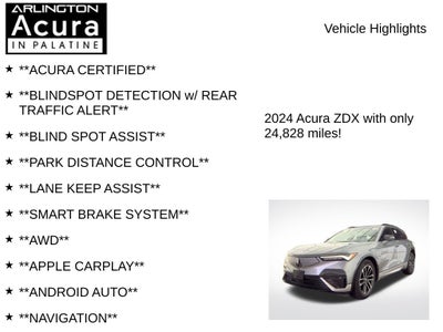 2024 Acura ZDX w/A-Spec Package