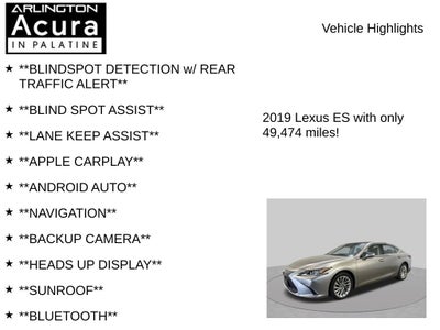 2019 Lexus ES ES 350