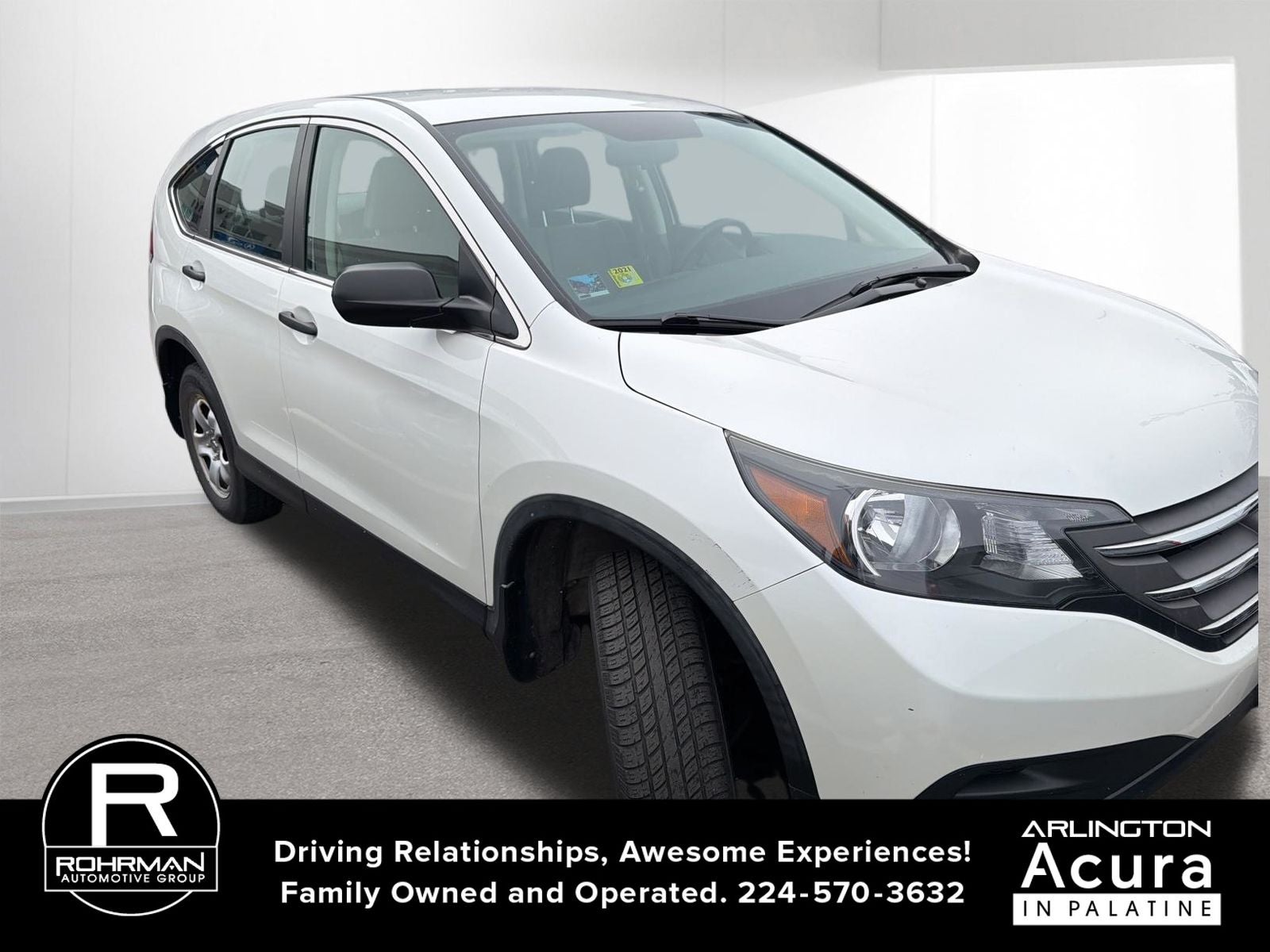 Used 2013 Honda CR-V LX with VIN 5J6RM4H34DL077888 for sale in Palatine, IL