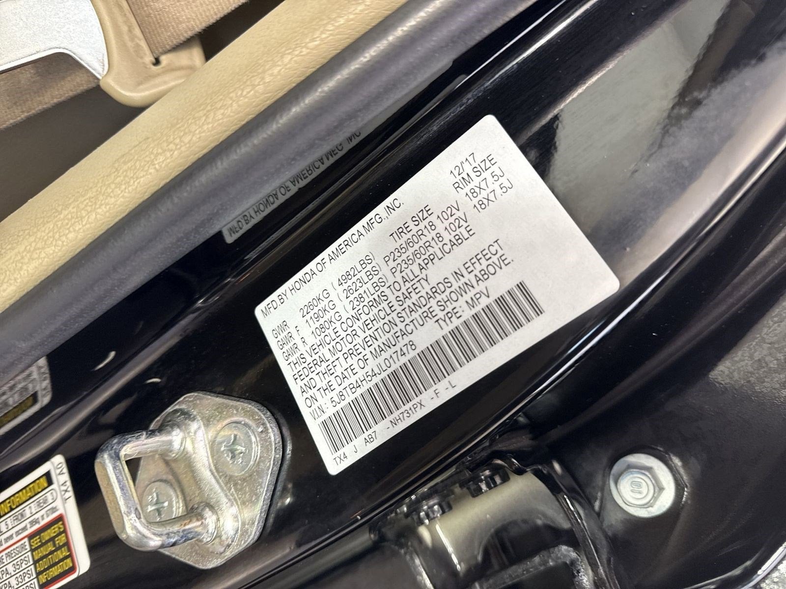 2018 Acura RDX AWD with Technology Package