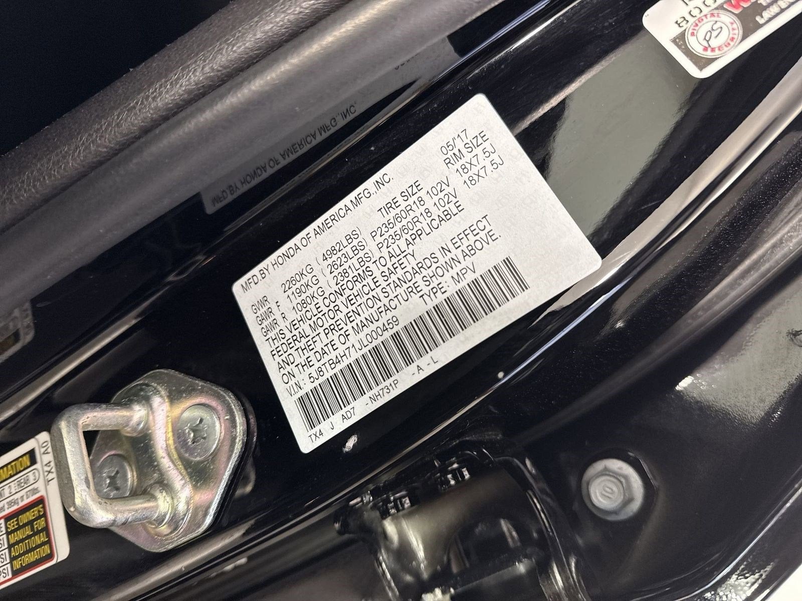 2018 Acura RDX AWD with Advance Package