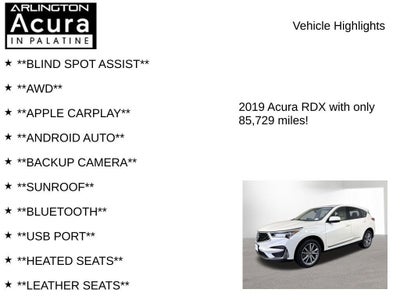 2019 Acura RDX with Technology