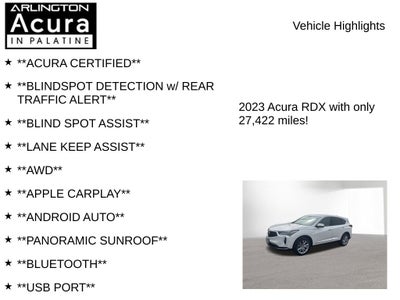 2023 Acura RDX SH-AWD