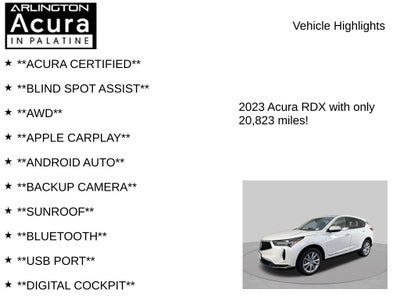 2023 Acura RDX SH-AWD